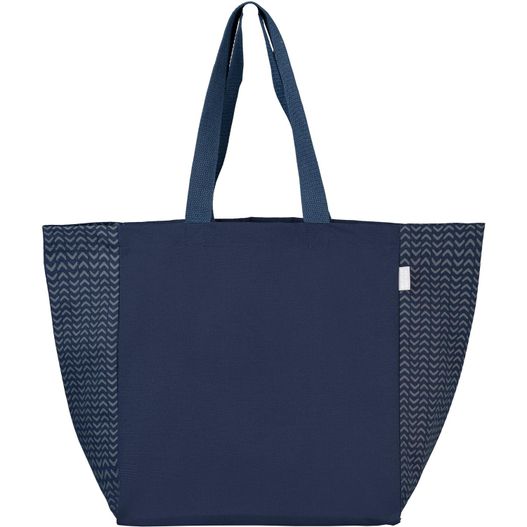 Toronto Chevron Tragetasche aus recycelter Baumwolle - 225 g/m² (Bild 1)