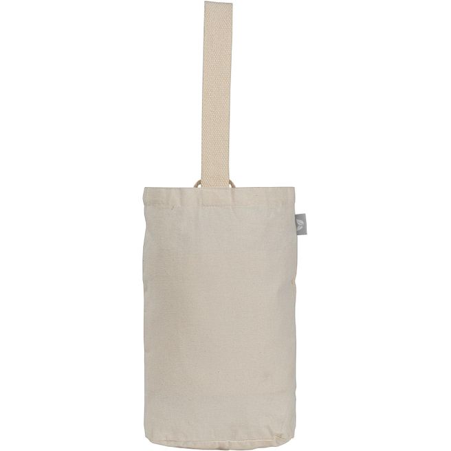 Weintasche aus recycelter Baumwolle ( 225 g/m²)