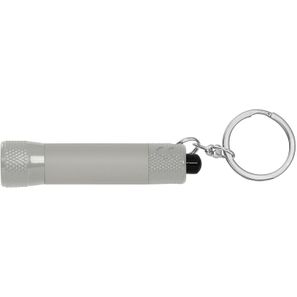 Chroma Softy Monochrome Metallic 3-LED-Taschenlampe mit Schlüsselanhänger