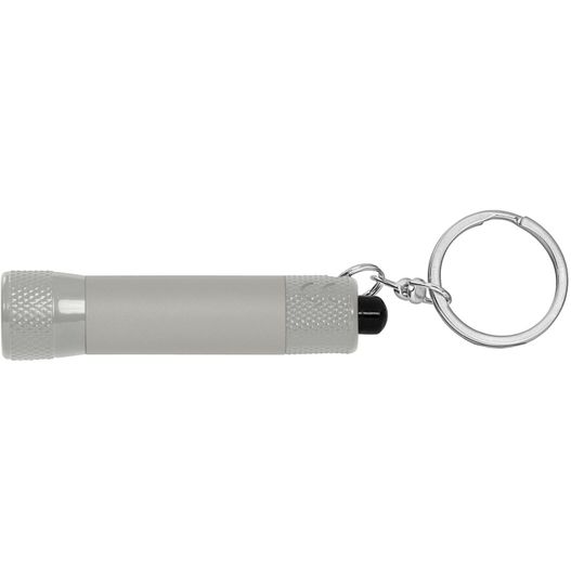 Produktabbildung Chroma Softy Monochrome Metallic 3-LED-Taschenlampe mit Schlüsselanhänger Chroma Softy Monochrome Metallic 3-LED-Taschenlampe mit Schlüsselanhänger (Bild 1)
