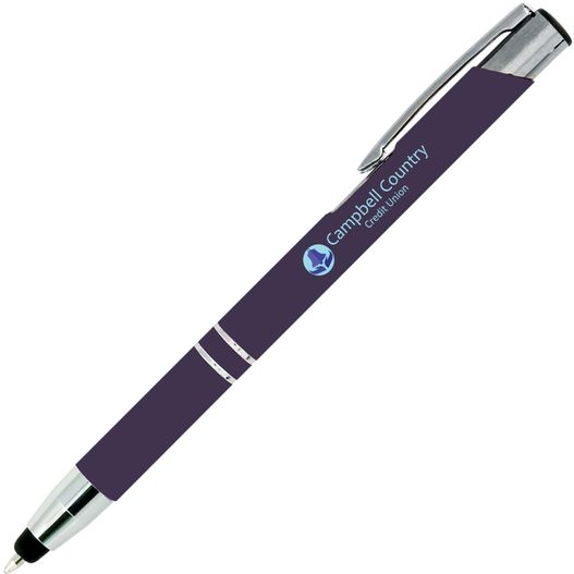 Produktabbildung Crosby Metall Kugelschreiber - m/Stylus Crosby Metall Kugelschreiber - m/Stylus (Bild 1)