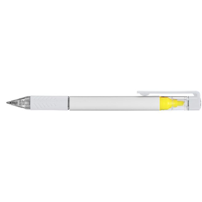 ‭Bergman Kugelschreiber mit Textmarker & farbigem Griff