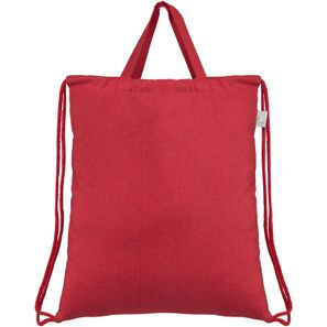 Palma - Rucksack & Tragetasche mit Kordelzug aus recycelter Baumwolle (140 g/m²)
