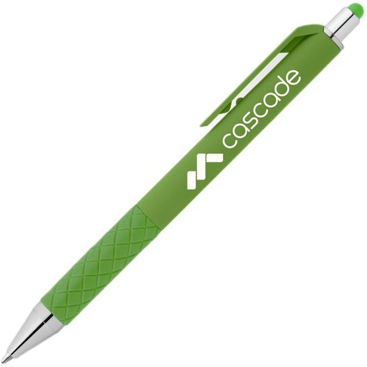 Islander Bright Click-Gelschreiber - m/Stylus (Bild 1)