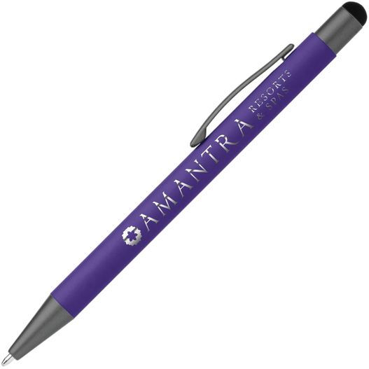 Produktabbildung Bowie Softy Kugelschreiber - m/Stylus Bowie Softy Kugelschreiber - m/Stylus (Bild 1)