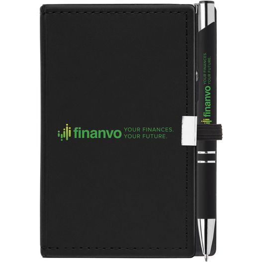 Caddy Notizbuch & Crosby  Kugelschreiber Geschenkset (Bild 1)