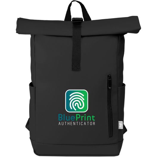 Malmö - Rolltop-Rucksack aus Recyclingmaterial - Wasserdicht (Bild 1)