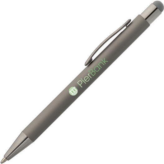 Produktabbildung Bowie Softy Monochrome Kugelschreiber - m/Stylus Bowie Softy Monochrome Kugelschreiber - m/Stylus (Bild 1)