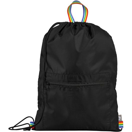 Produktabbildung Spectrum Rucksack & Tragetasche aus recyceltem Polyester mit Kordelzug - 8 L Spectrum Rucksack & Tragetasche aus recyceltem Polyester mit Kordelzug - 8 L (Bild 1)