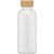 Strom - 650 ml rPET Trinkflasche mit Bambus-Deckel