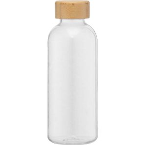 Strom - 650 ml rPET Trinkflasche mit Bambus-Deckel