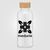 Strom - 650 ml rPET Trinkflasche mit Bambus-Deckel (Bild 3)