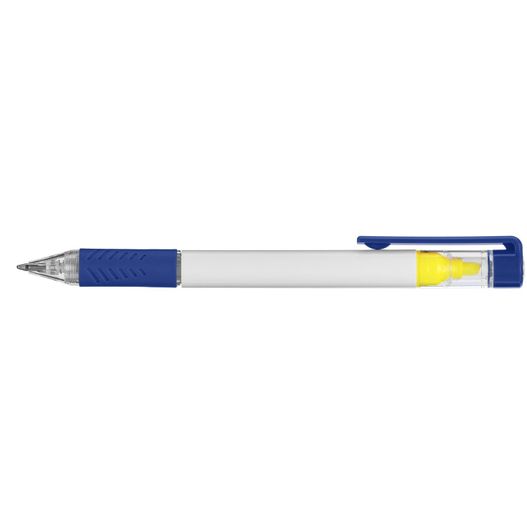 Produktabbildung Bergman Kugelschreiber mit Textmarker & farbigem Griff Bergman Kugelschreiber mit Textmarker & farbigem Griff (Bild 1)