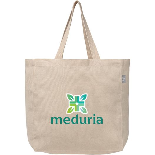 Produktabbildung Toronto - Shopping-Tragetasche aus recycelter Baumwolle (225 g/m²) Toronto - Shopping-Tragetasche aus recycelter Baumwolle (225 g/m²) (Bild 1)