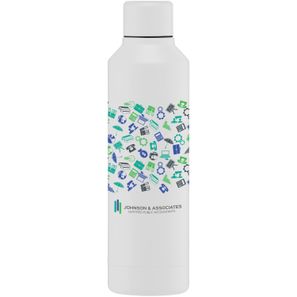 Olympus - 500 ml Edelstahlflasche - Kupferbeschichtet & Doppelwandig mit Drehverschluss