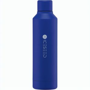 Olympus - 500 ml Edelstahlflasche - Kupferbeschichtet & Doppelwandig mit Drehverschluss