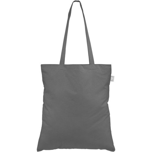 Geo - 140 g Tragetasche aus recyceltem Baumwolltuch (Bild 1)