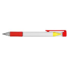 Produktabbildung Bergman Kugelschreiber mit Textmarker & farbigem Griff Bergman Kugelschreiber mit Textmarker & farbigem Griff