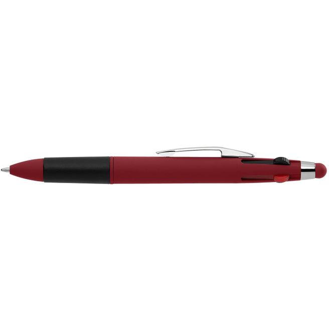 Quattro Softy Multi-Tinten Kugelschreiber - m/Stylus
