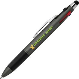 Quattro Softy Metallic Multi-Tinten Kugelschreiber - m/Stylus