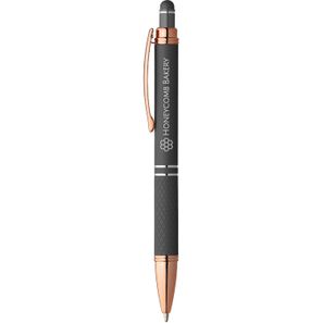 Phoenix Softy Roségold Metallic Kugelschreiber - m/Stylus