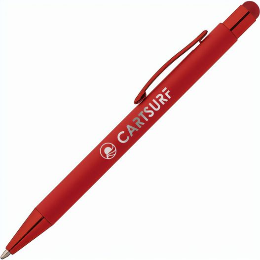 Produktabbildung Bowie Softy Monochrome Kugelschreiber - m/Stylus Bowie Softy Monochrome Kugelschreiber - m/Stylus (Bild 1)