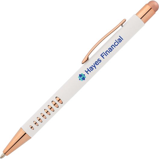 Bowie Roségold Kugelschreiber - m/Stylus (Bild 1)