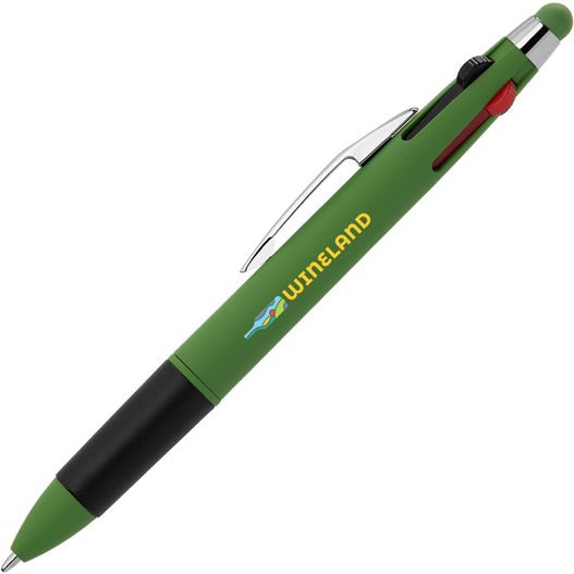 Quattro Softy Multi-Tinten Kugelschreiber - m/Stylus (Bild 1)
