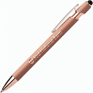 Prince Softy Roségold Executive Kugelschreiber - m/Stylus