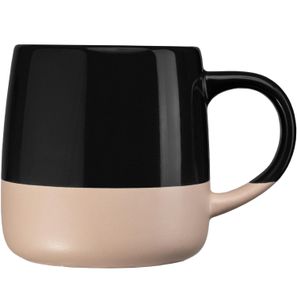 Atlas Keramikbecher mit Farbblock-Design - 445 ml