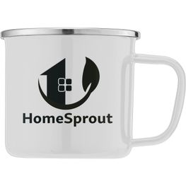 Produktabbildung Wyoming - 385 ml Campfire Tasse mit Emaille-Beschichtung und Edelstahlrand Wyoming - 385 ml Campfire Tasse mit Emaille-Beschichtung und Edelstahlrand