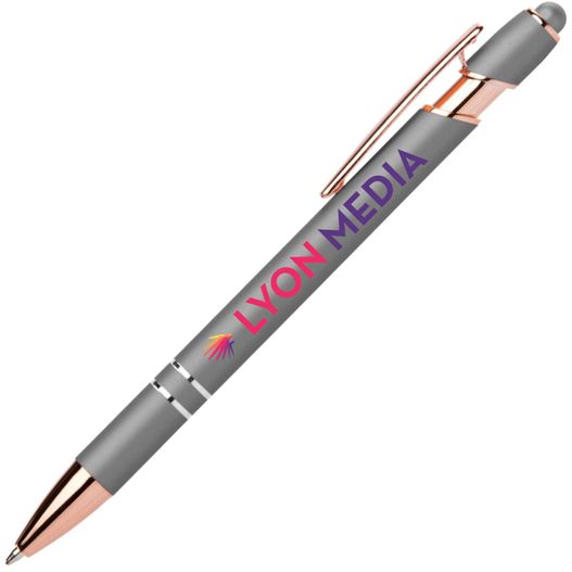 Prince Softy Roségold Metallic Kugelschreiber - m/Stylus (Bild 1)