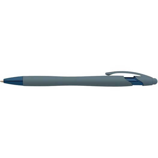 Produktabbildung La Jolla Softy Monochrome Metallic Kugelschreiber - m/Stylus La Jolla Softy Monochrome Metallic Kugelschreiber - m/Stylus (Bild 1)
