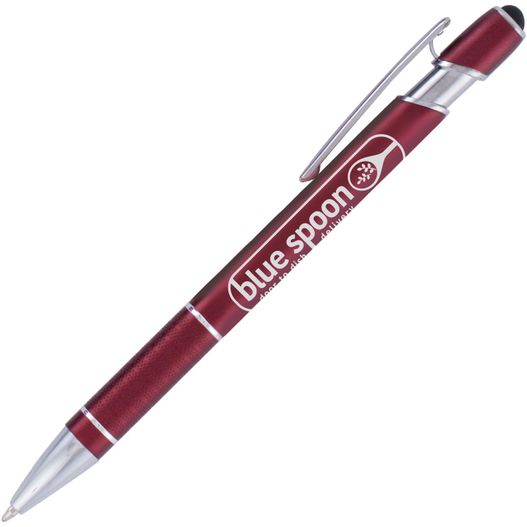 Produktabbildung Prince Matte Kugelschreiber - m/Stylus Prince Matte Kugelschreiber - m/Stylus (Bild 1)