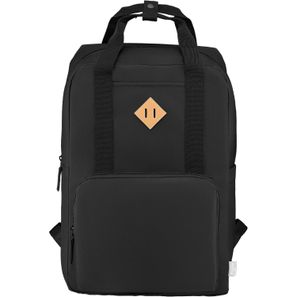 Majesty Laptop-Rucksack mit verstellbarem Gurt für 15-Zoll-Laptops aus 300D rPET - 16 L