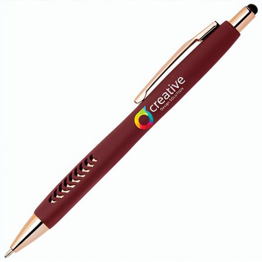 Avalon Softy Roségold Kugelschreiber - m/Stylus (Bild 1)