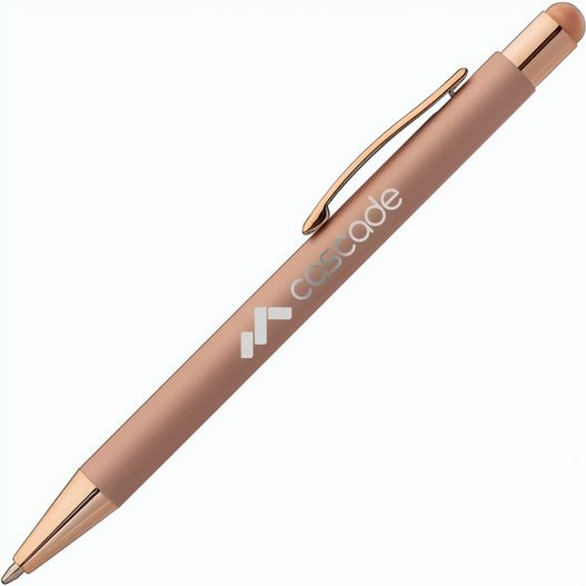 Produktabbildung Bowie Softy Monochrome Kugelschreiber - m/Stylus Bowie Softy Monochrome Kugelschreiber - m/Stylus (Bild 1)