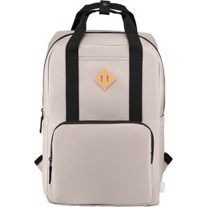 Majesty Laptop-Rucksack mit verstellbarem Gurt für 15-Zoll-Laptops aus 300D rPET - 16 L