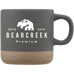 Terra - 350 ml Keramiktasse mit Tonbasis