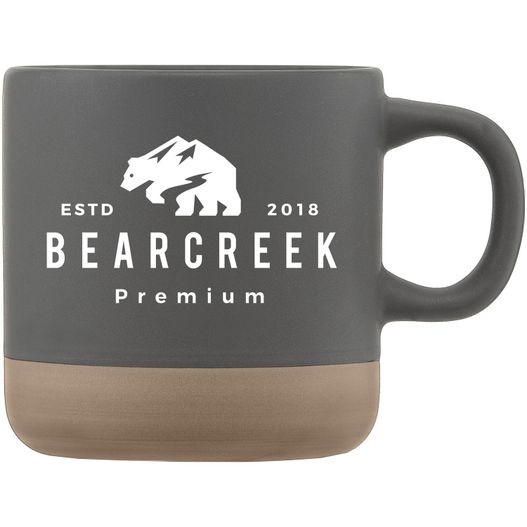 Terra - 350 ml Keramiktasse mit Tonbasis (Bild 1)