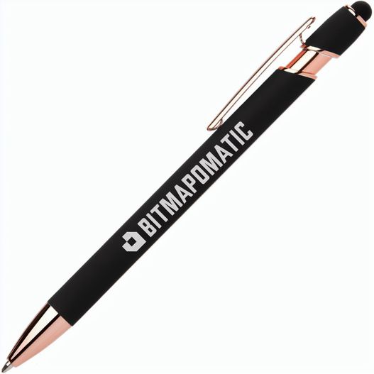 Prince Softy Roségold Gelschreiber - m/Stylus (Bild 1)