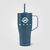 Majesty Recycling-Edelstahlbecher mit Trinkhalm - 890 ml (Bild 2)