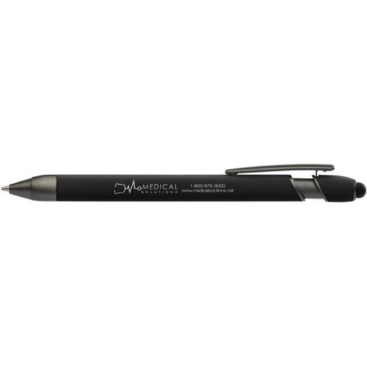 Produktabbildung Prince Gunmetal Kugelschreiber - m/Stylus Prince Gunmetal Kugelschreiber - m/Stylus (Bild 1)