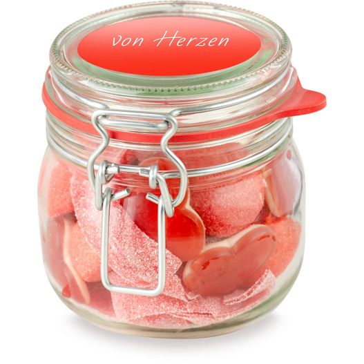 Bügelglas M Süße Grüße (Bild 1)