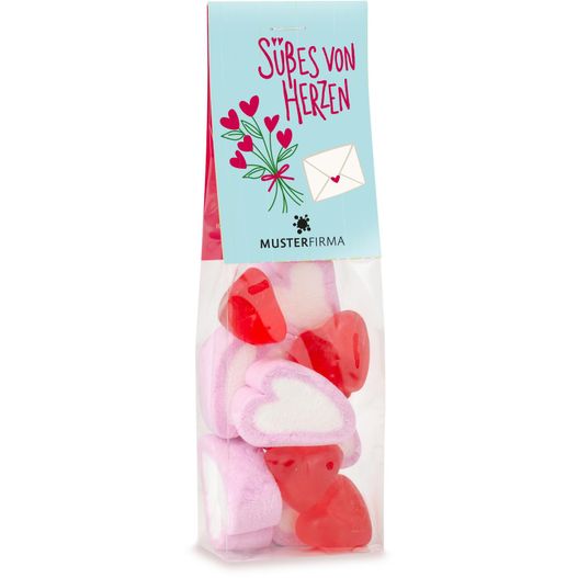 Produktabbildung Naschbeutel Süßes von Herzen Naschbeutel Süßes von Herzen (Bild 1)