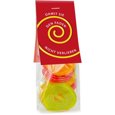 Naschbeutel Fruchtgummi Schnecken