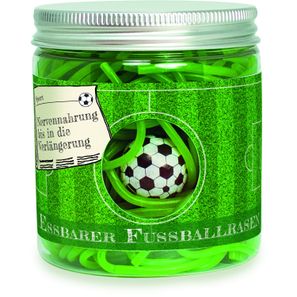 Naschdose Essbarer Fussballrasen