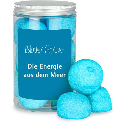 Produktabbildung Naschdose M blaue Speckbälle Naschdose M blaue Speckbälle (Bild 1)
