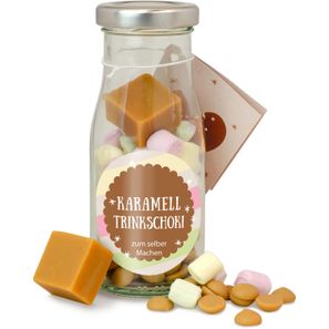 DIY Flasche Karamell Trinkschoki
