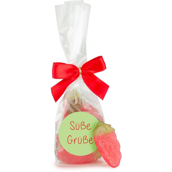 Produktabbildung Flachbeutel S Erdbeeren Veggie Flachbeutel S Erdbeeren Veggie